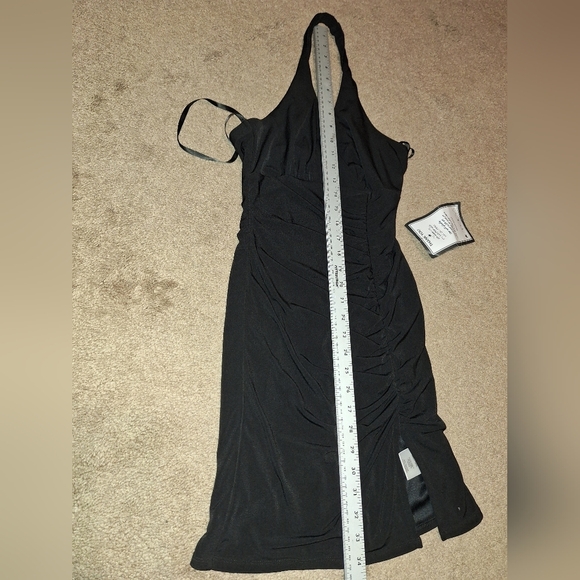 NWT/ CITY STUDIO /SMALL/HALTER STYLE LITTLE BLACK DRESS - Picture 8 of 16